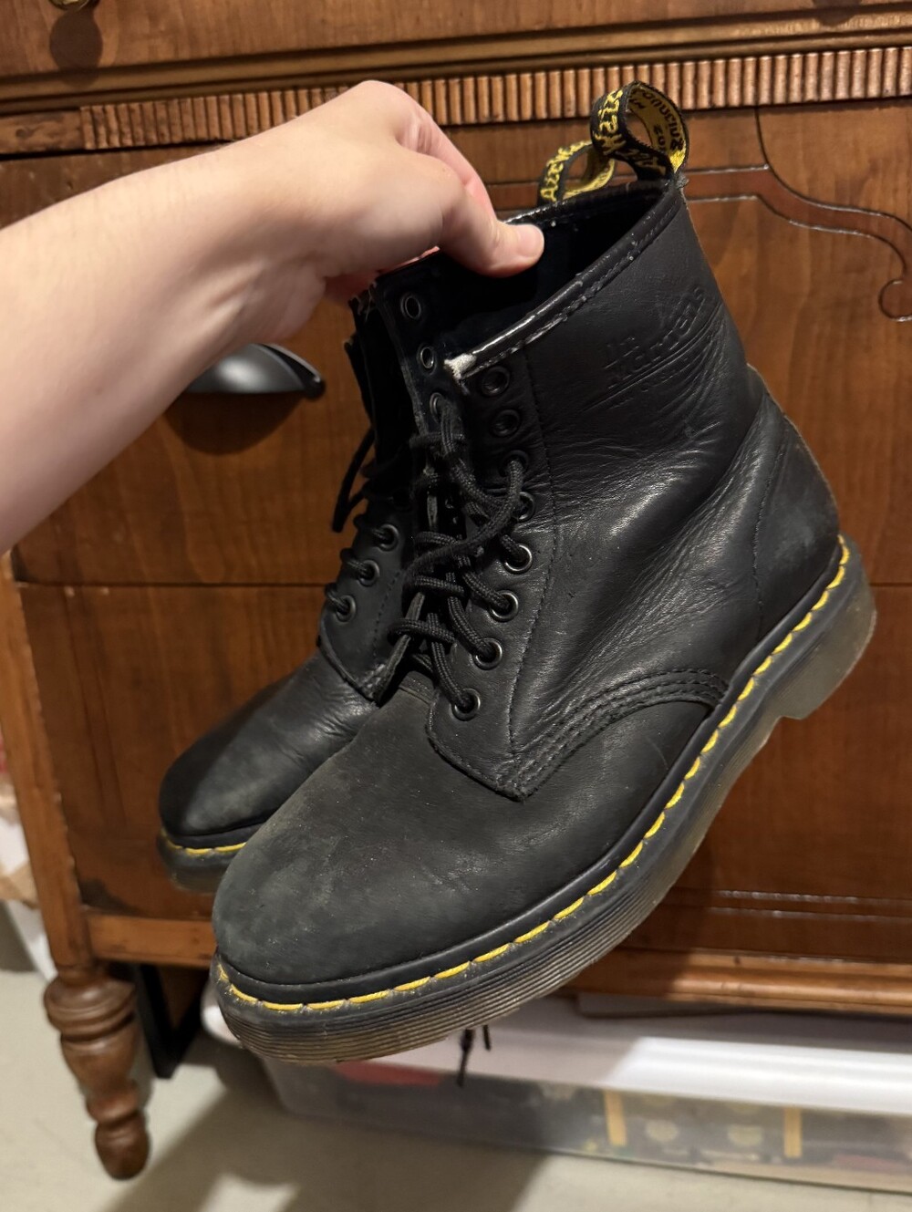 Dr. Martens Original Ankle Height Combat Boots